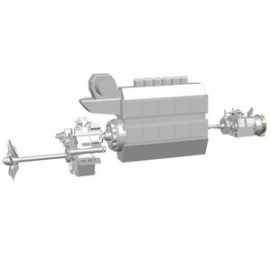 sistema de propulsão para navio / com motor elétrico / híbrido diesel-elétrico