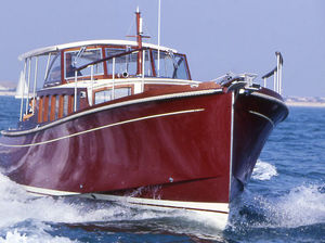 lancha Express Cruiser com motor de centro / a diesel / clássica