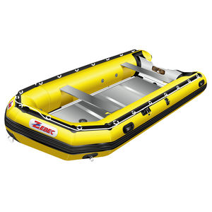 barco inflável com motor de popa / dobrável / esportivo / máx. 9 pessoas