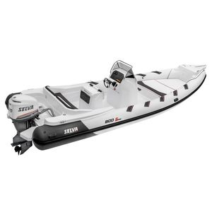 barco inflável com motor de popa / semirrígido / com console central / máx. 18 pessoas