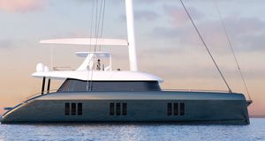 iate à vela de cruzeiro / com flybridge