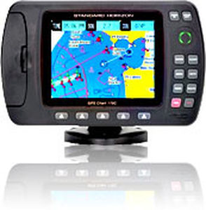 leitor de cartões / GPS / náutico / em cores