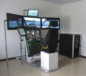 simulador de navegação / para barco