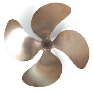 hélice para barco / de passo fixo / com linha de eixo / 3 pás