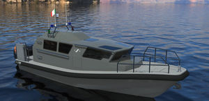 barco-patrulha / barco de trabalho / barco de passageiros / barco salva-vidas