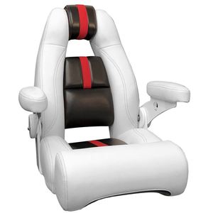 assento concha / para barco / com braços / com encosto alto