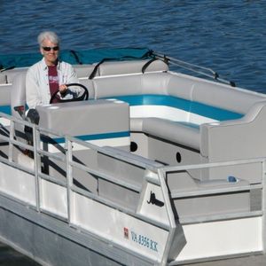 banco para pontoon boat / de três lugares