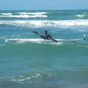 caiaque rígido / oceânico / de expedição / de 1 lugar