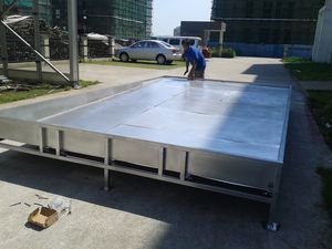 tanque de águas residuais / para estaleiro naval / flexível / em plástico