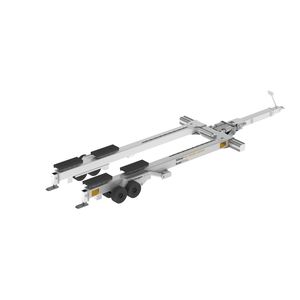 carreta de lançamento na água / de movimentação / para estaleiro naval / hidráulica