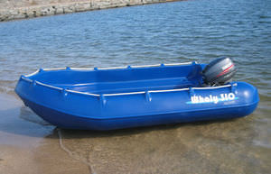 bote com motor de popa / rotomoldado / máx. 4 pessoas