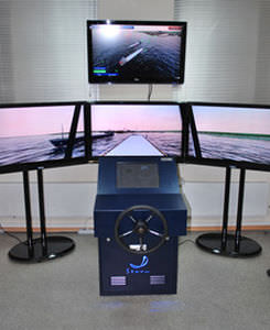 simulador de navegação / para navio