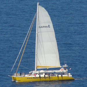 catamarã / de charter / com flybridge