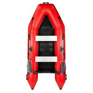 barco inflável com motor de popa / semirrígido / para pesca / máx. 4 pessoas