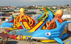equipamento de diversão aquática parque / inflável