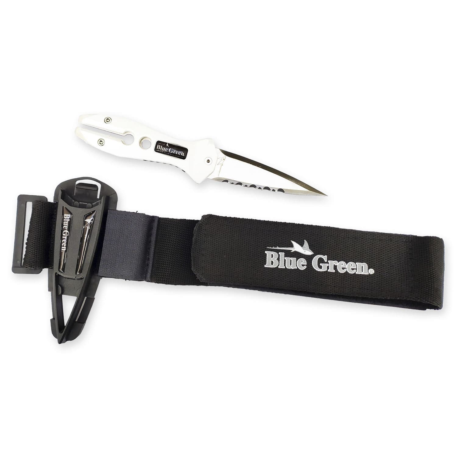 Fishing knife Manda BlueGreen