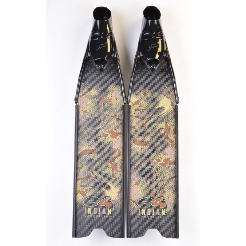 Spearfishing fins C4 INDIAN CAMO MED Maverick America LLC (C4 USA) carbon / fullfoot