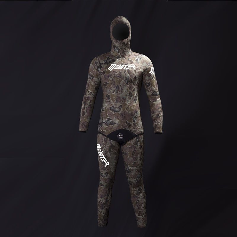 Spearfishing suit MEISTER freediving / wetsuit / with hood