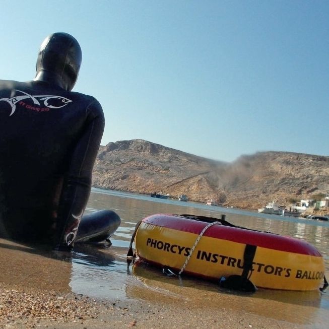 Dive buoy PHORCYS Xt Diving Pro PVC / red / inflatable