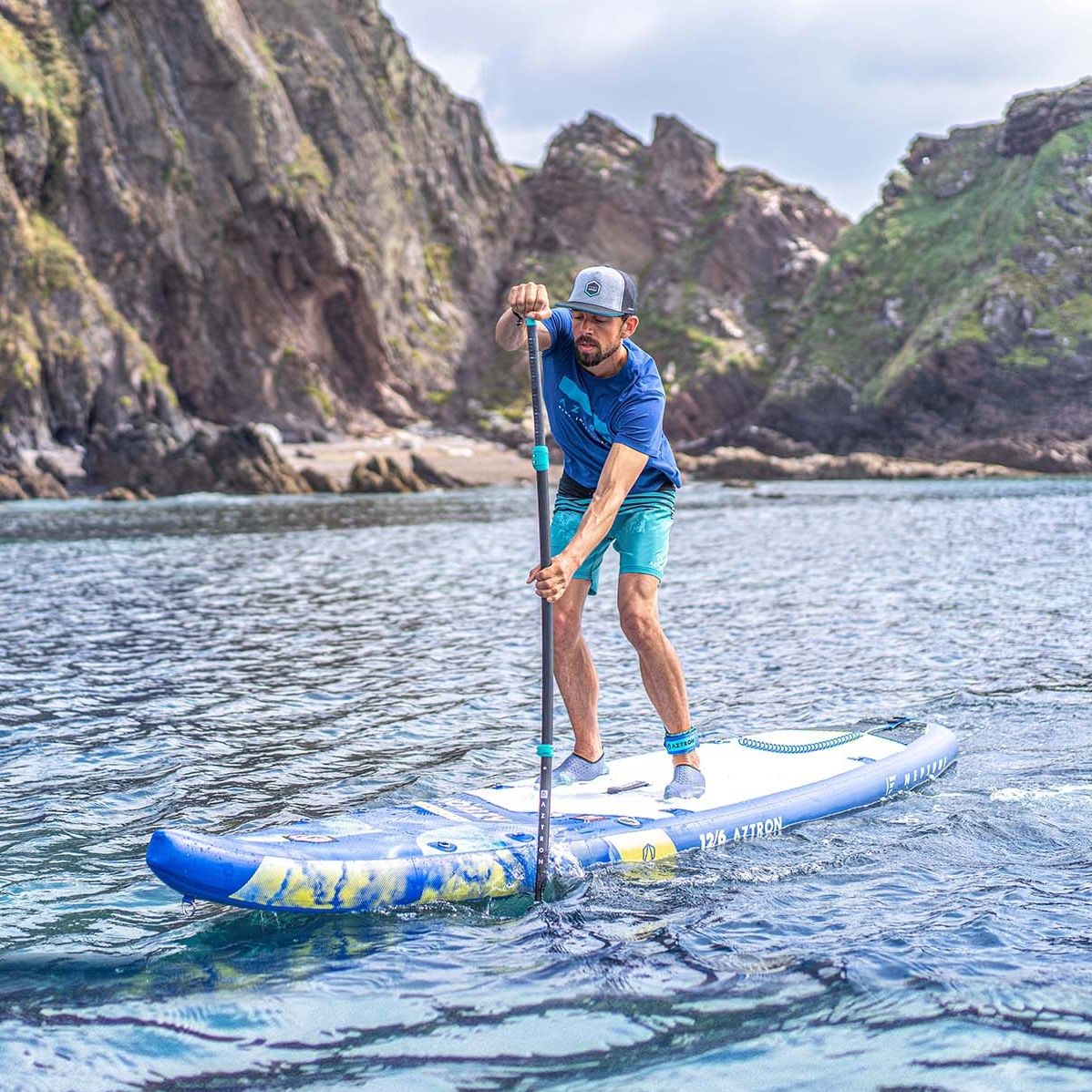 Inflatable standup paddleboard NEPTUNE AZTRON touring