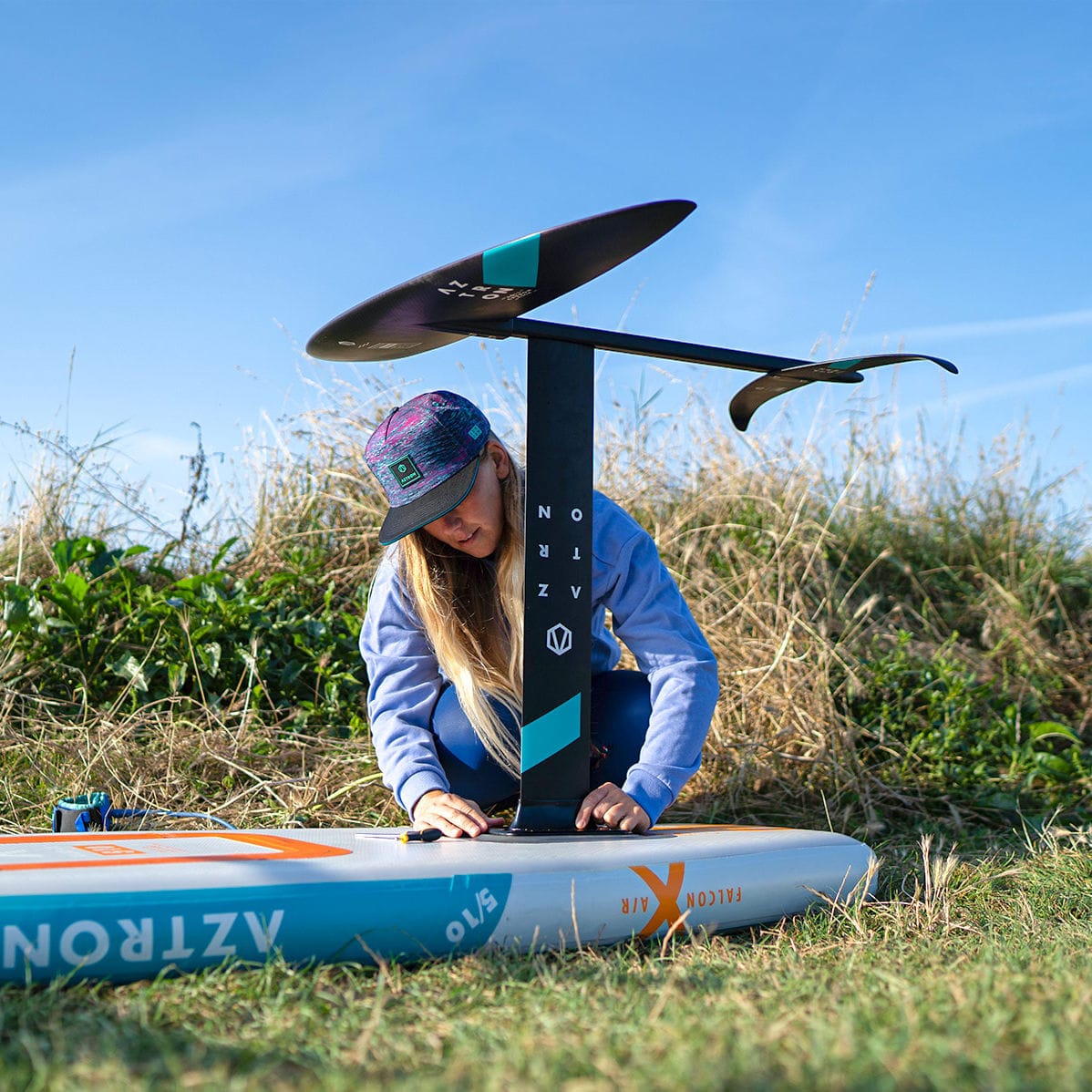 SUP foil - ROCKET 1800H - AZTRON - carbon / aluminum