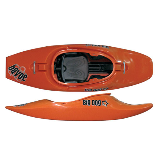 Surf kayak HAVOC series Big Dog Kayaks freestyle / playboat / adult