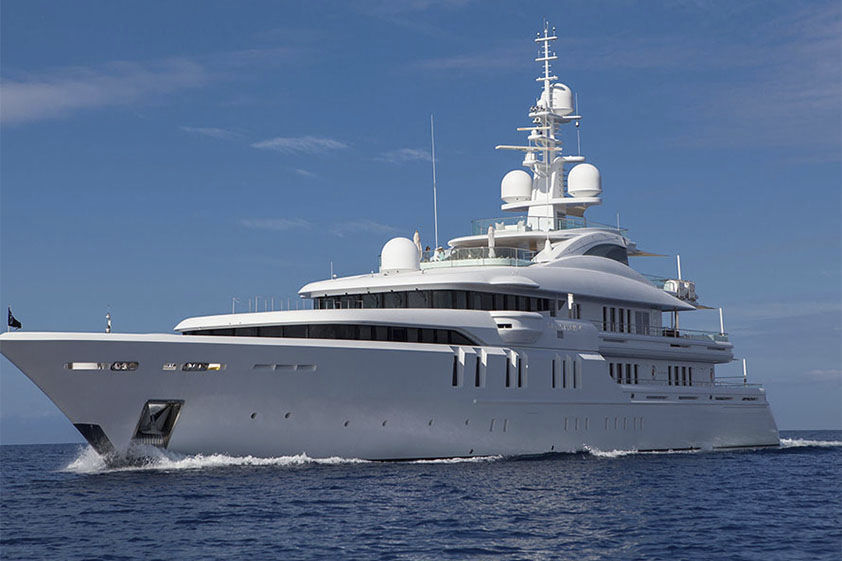Cruising Mega Yacht Talisman C Turquoise Yachts Raised Pilothouse Steel