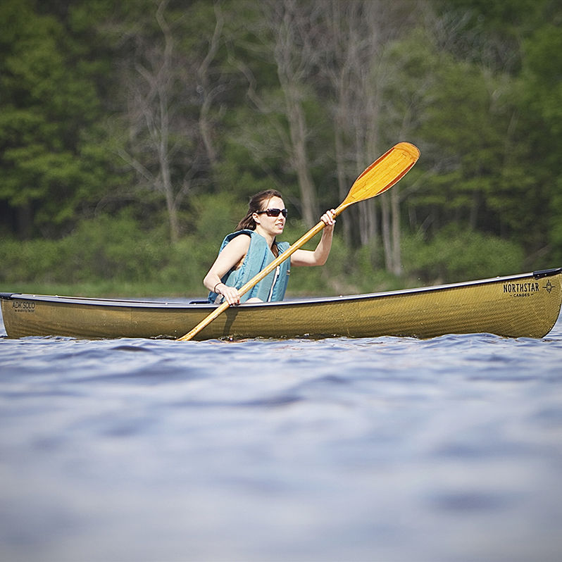 Touring canoe ADK Northstar Canoes solo / carbon / Kevlar®