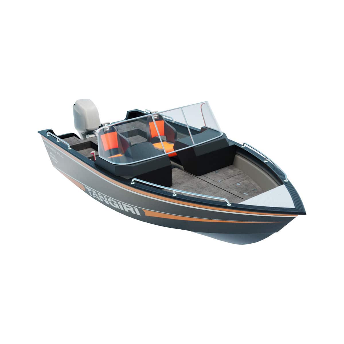 Outboard runabout - TRION DEEP-V 560™ - Tangiri Boat - dual