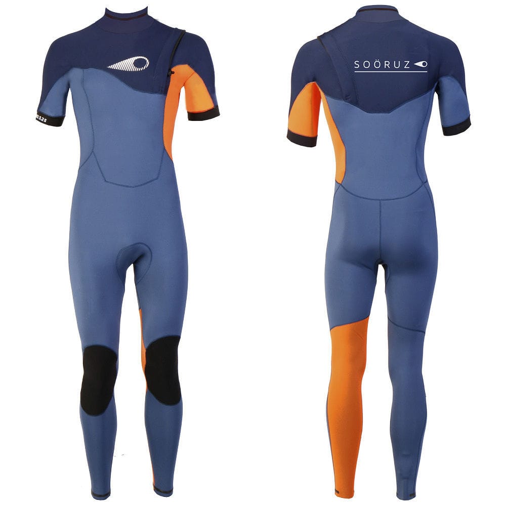 Surf wetsuit FIGHTER Semidry SS Zipfree SOÖRUZ SURFWEAR COMPANY full / shortsleeved / 2 mm