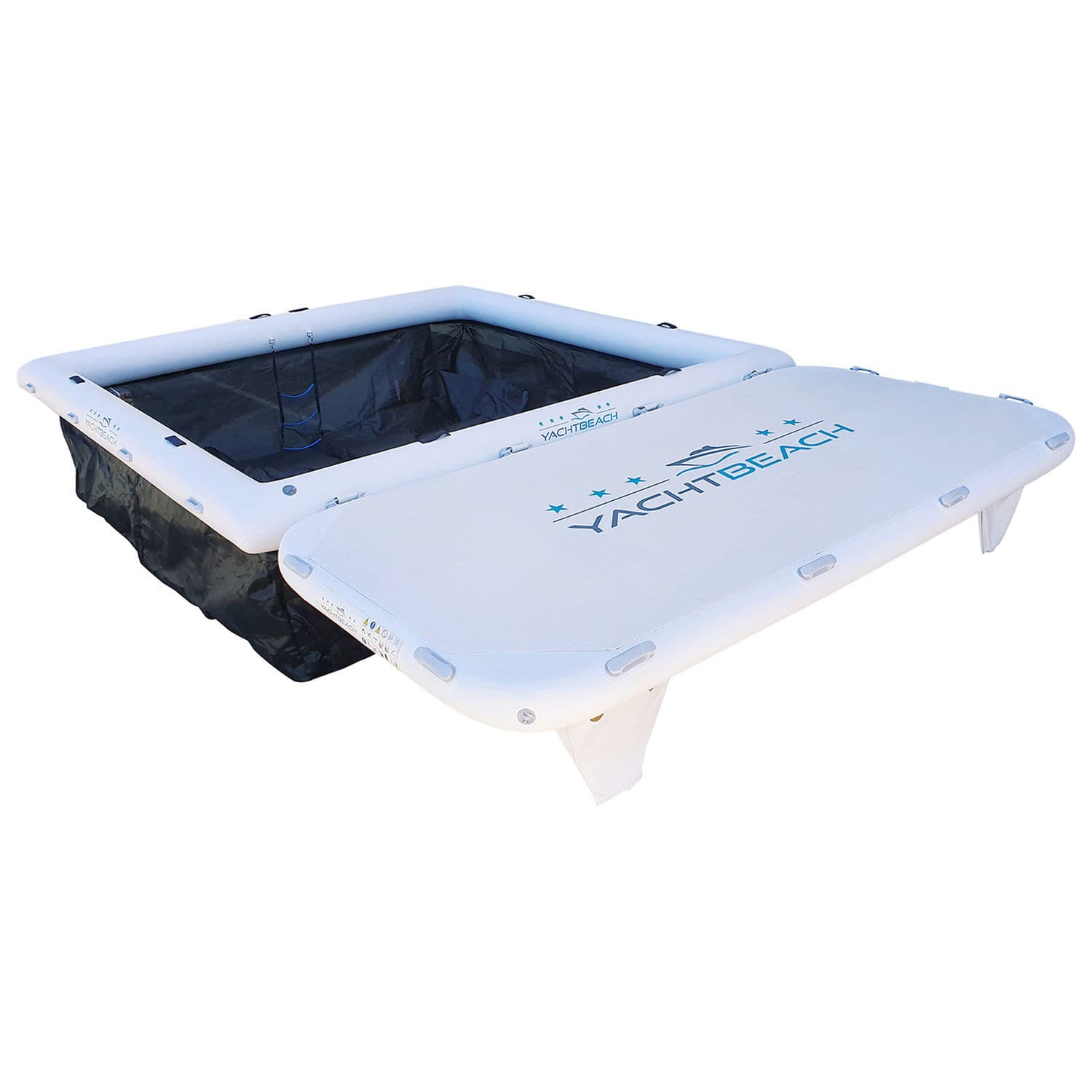 Floating swimming pool 19740 YACHTBEACH JetXtender modular