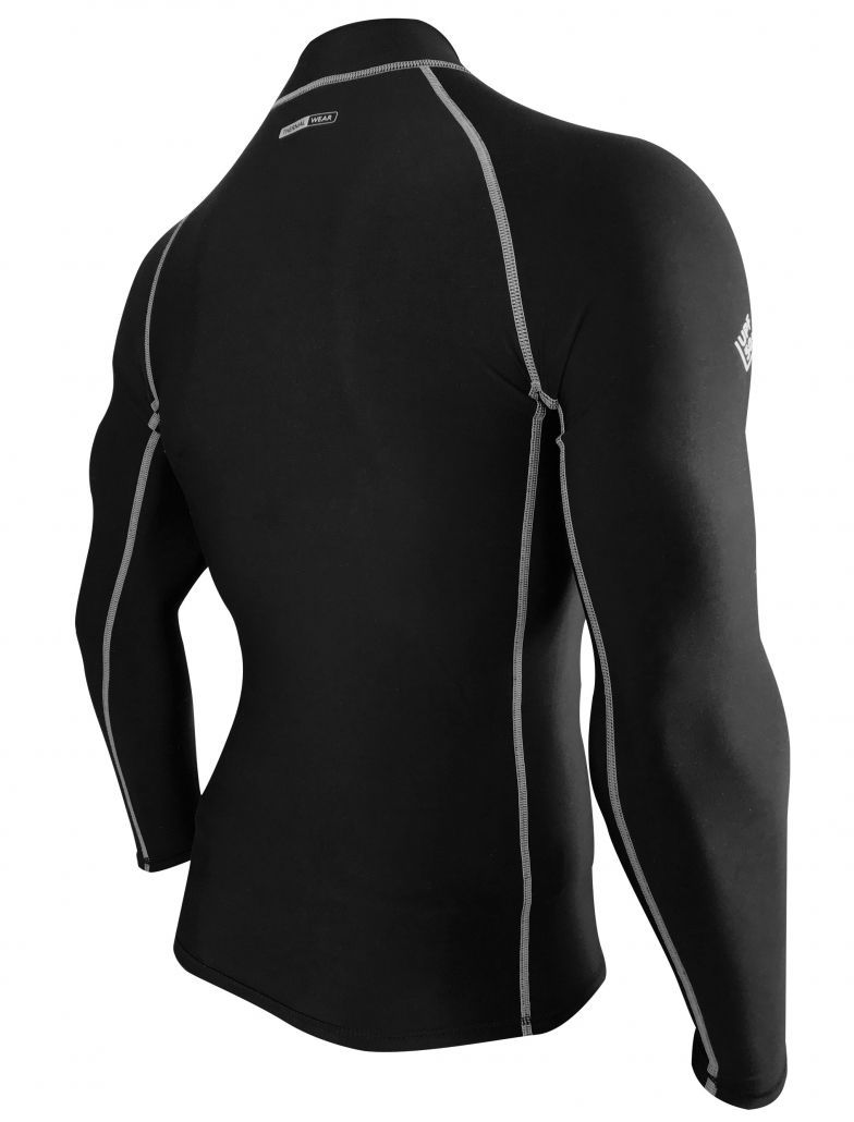 Longsleeve rash guard Black Fleece Platinum Sun body / unisex