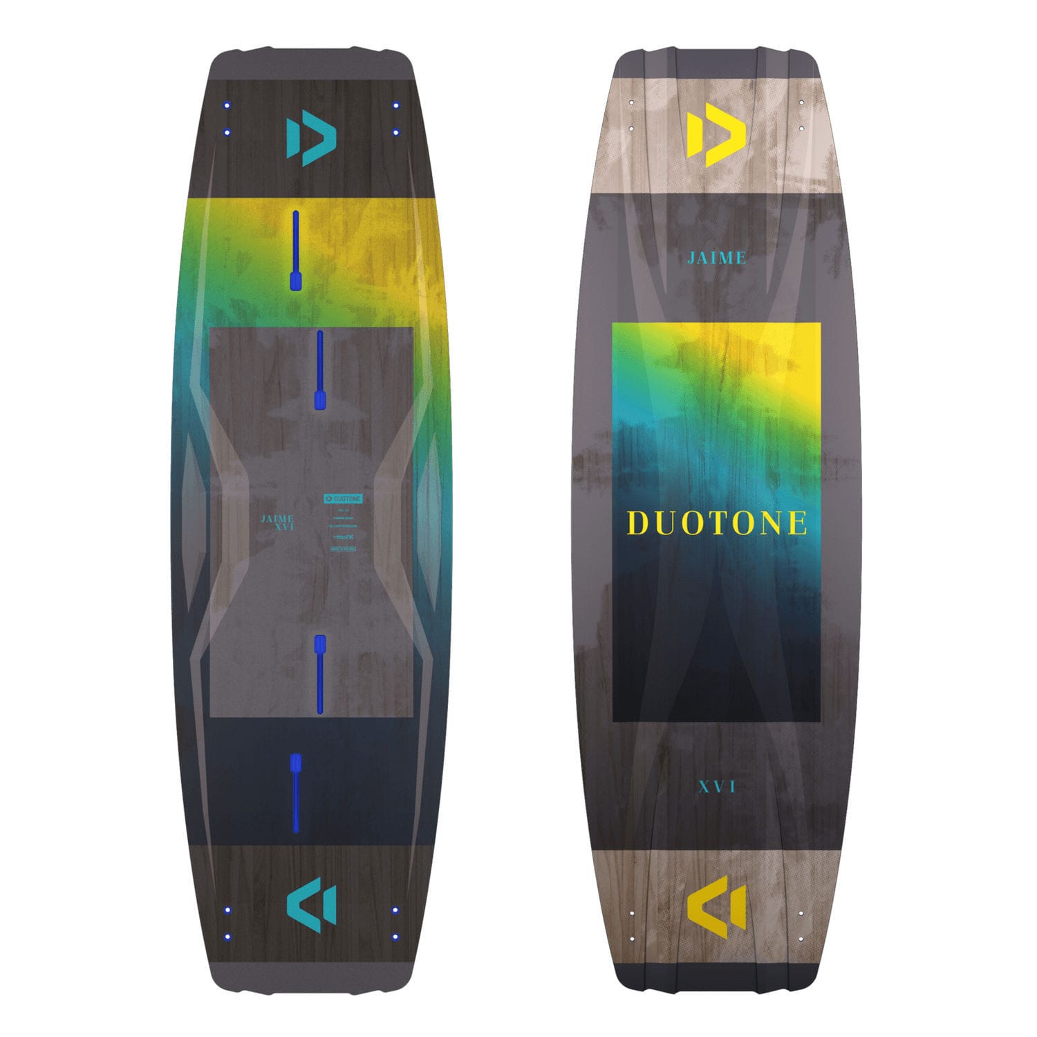 Twintip kiteboard JAIME Duotone freestyle / quadfin