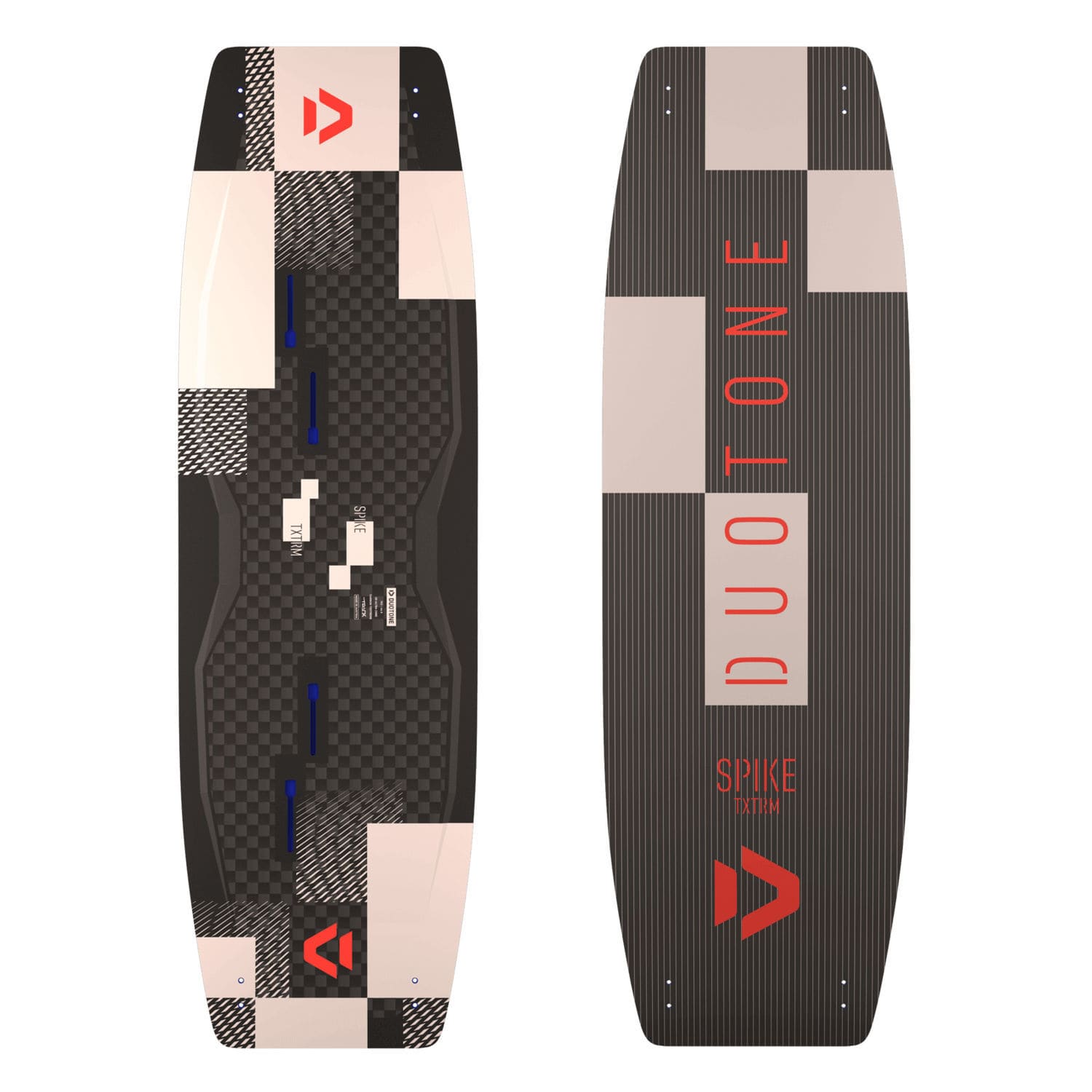Twintip kiteboard SPIKE TEXTREME Duotone freeride / lightwind