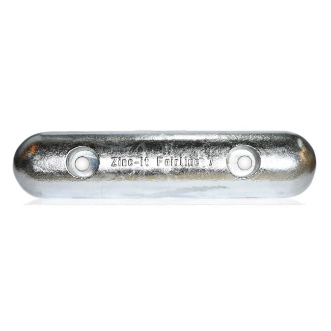 Boat sacrificial anode Fairline 7 Zincit for ships / zinc