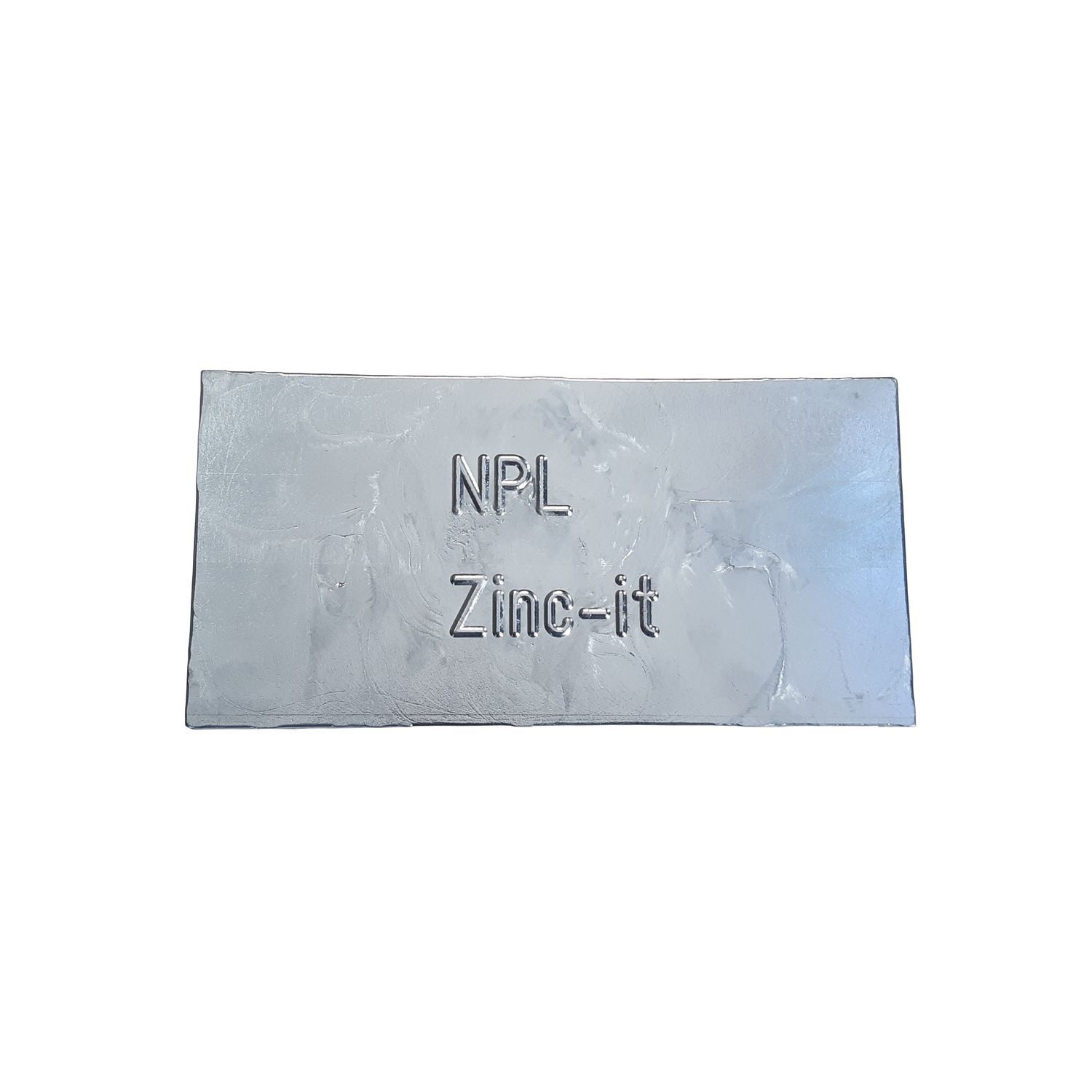 Boat sacrificial anode NPL Zincit for ships / zinc