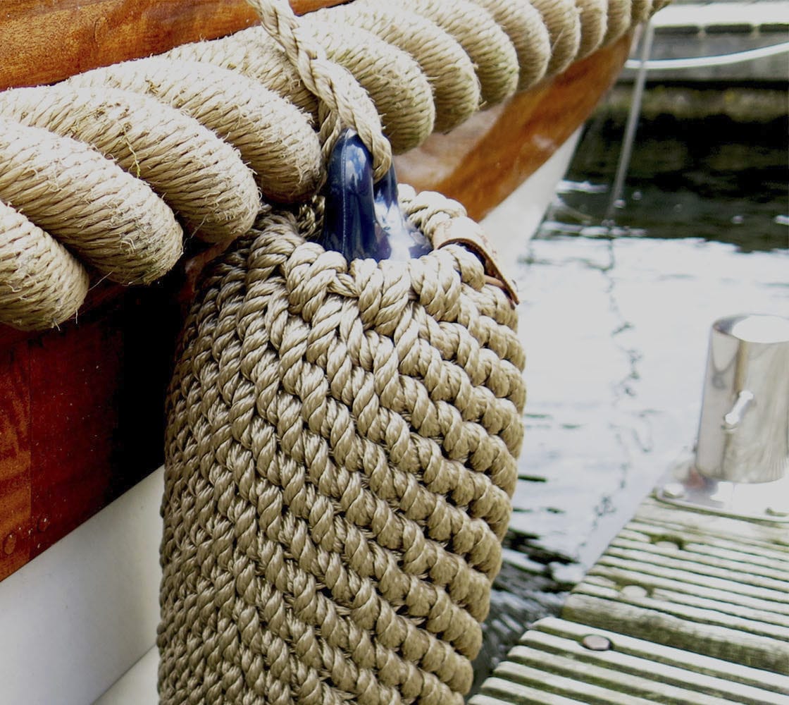 Boat fender VANAF Nautiqo cylindrical / rope