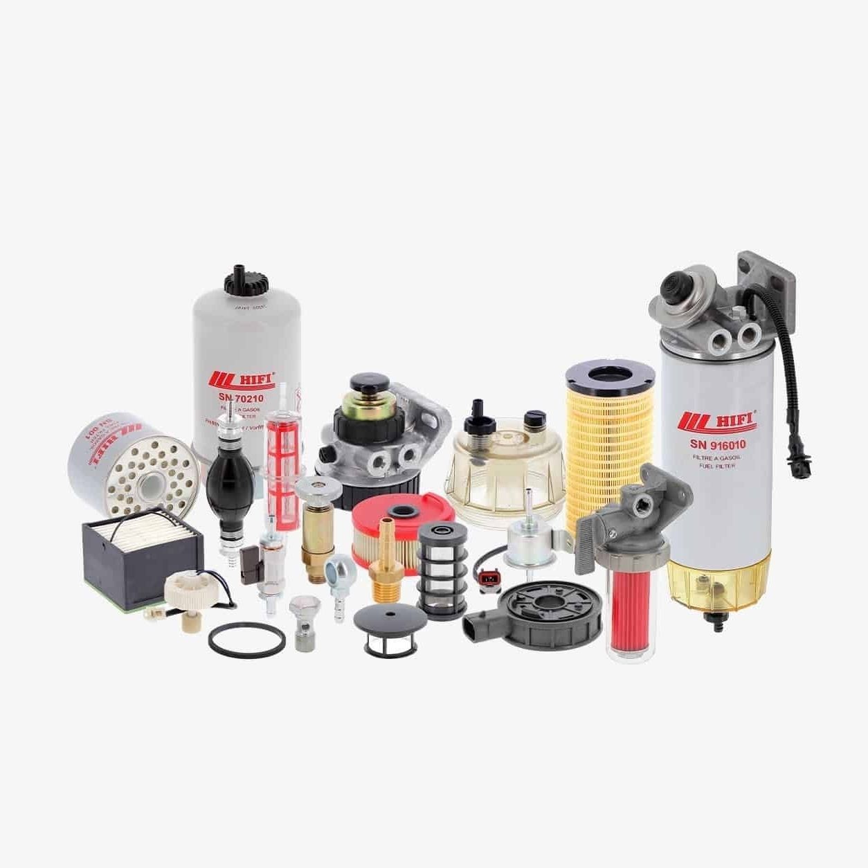 Fuel filter HIFI FILTER for boats / engine