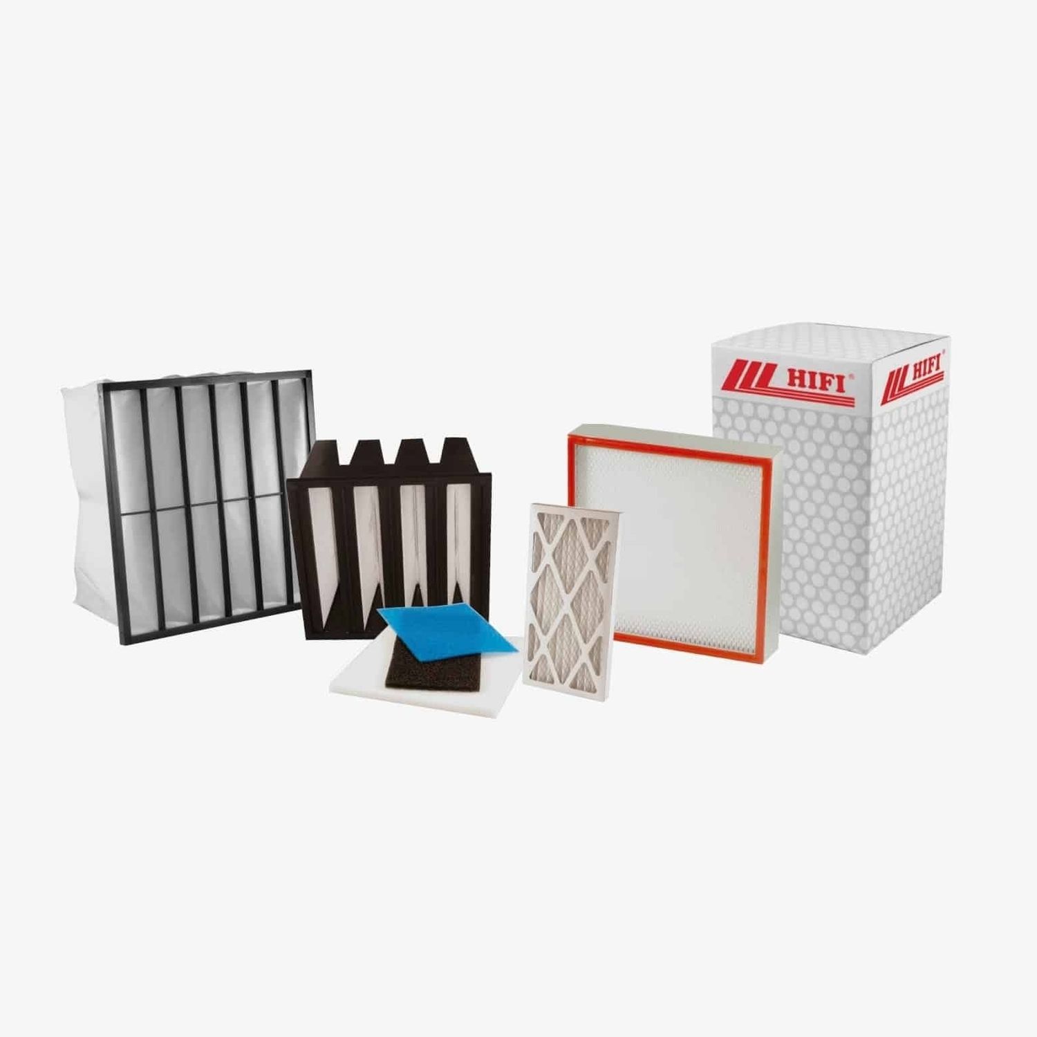 Air filter HIFI FILTER for boats / for shipyards / for HVAC systems