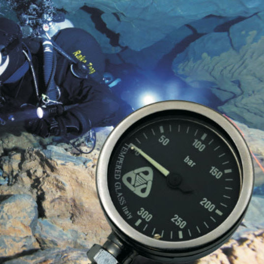 Dive pressure gauge Hippo 2 SPG AKUANA