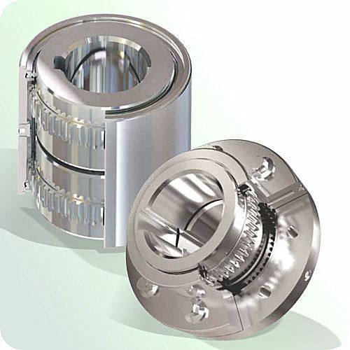 Flange mechanical coupling Hercuflex ® jbj Techniques Limited torsionally rigid / for