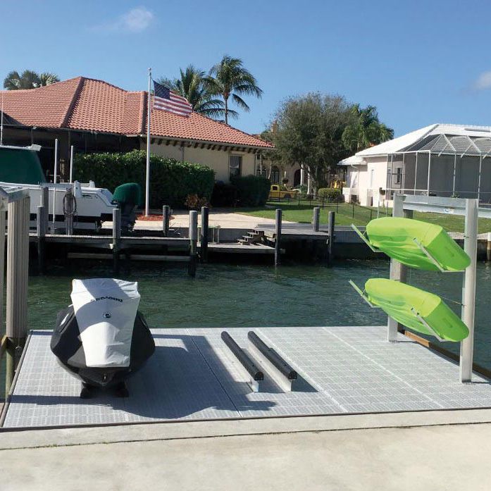 Boat lift V2 Golden Dock Stabilizers for jetskis / dockmounted / custom