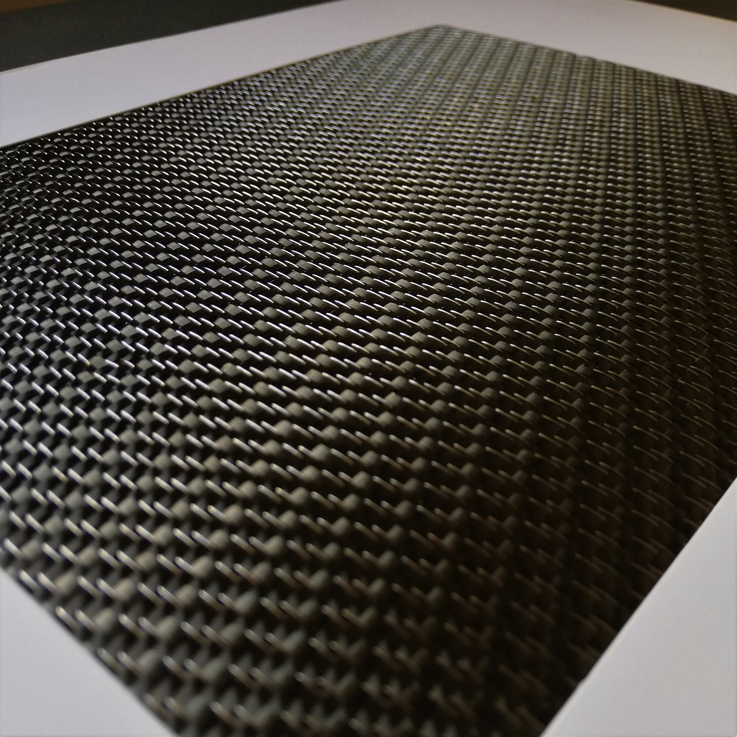 Carbon fiber composite fabric SPN C 285 T GREY SPINTEKS metal