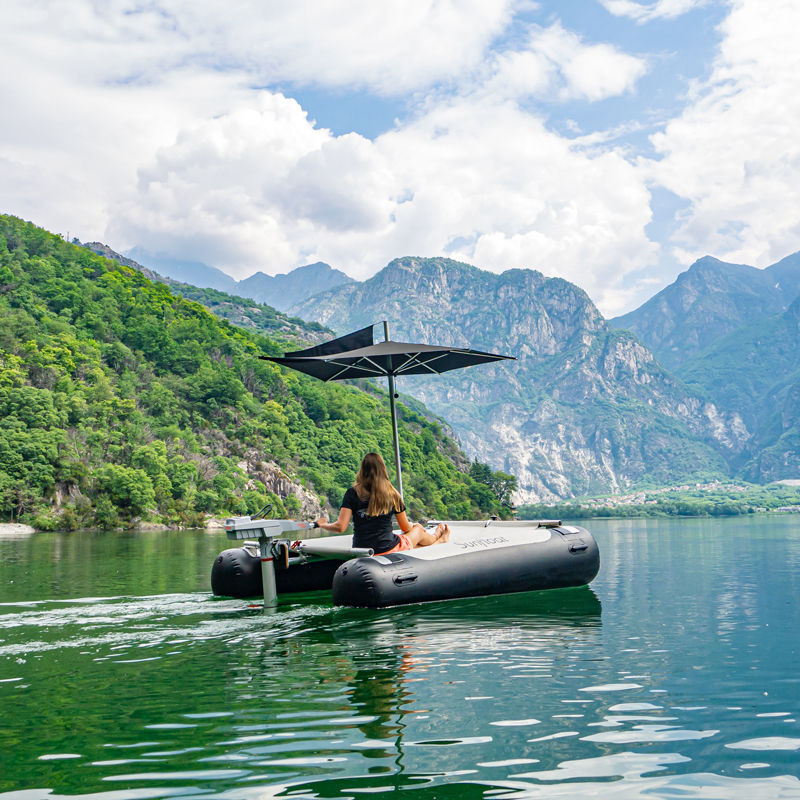 Outboard inflatable boat Travel Stadler Experience electric / foldable / sport