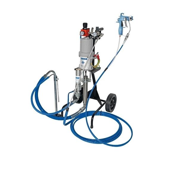 Mobile paint spraying machine VEGA 341 Larius for shipyards