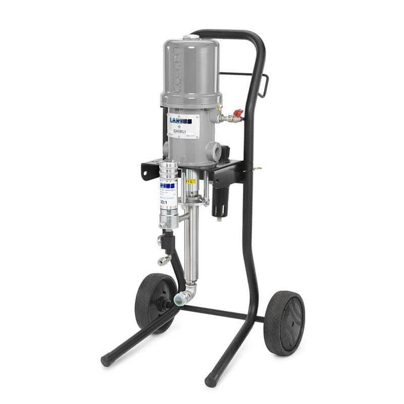 Mobile paint spraying machine GHIBLI 301 Larius for shipyards