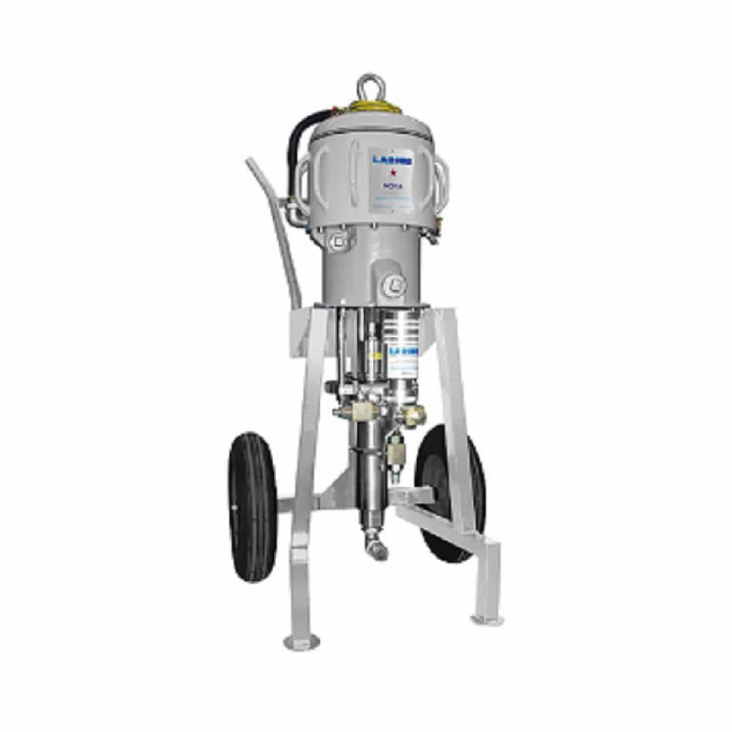 Mobile paint spraying machine NOVA 451 Larius for shipyards