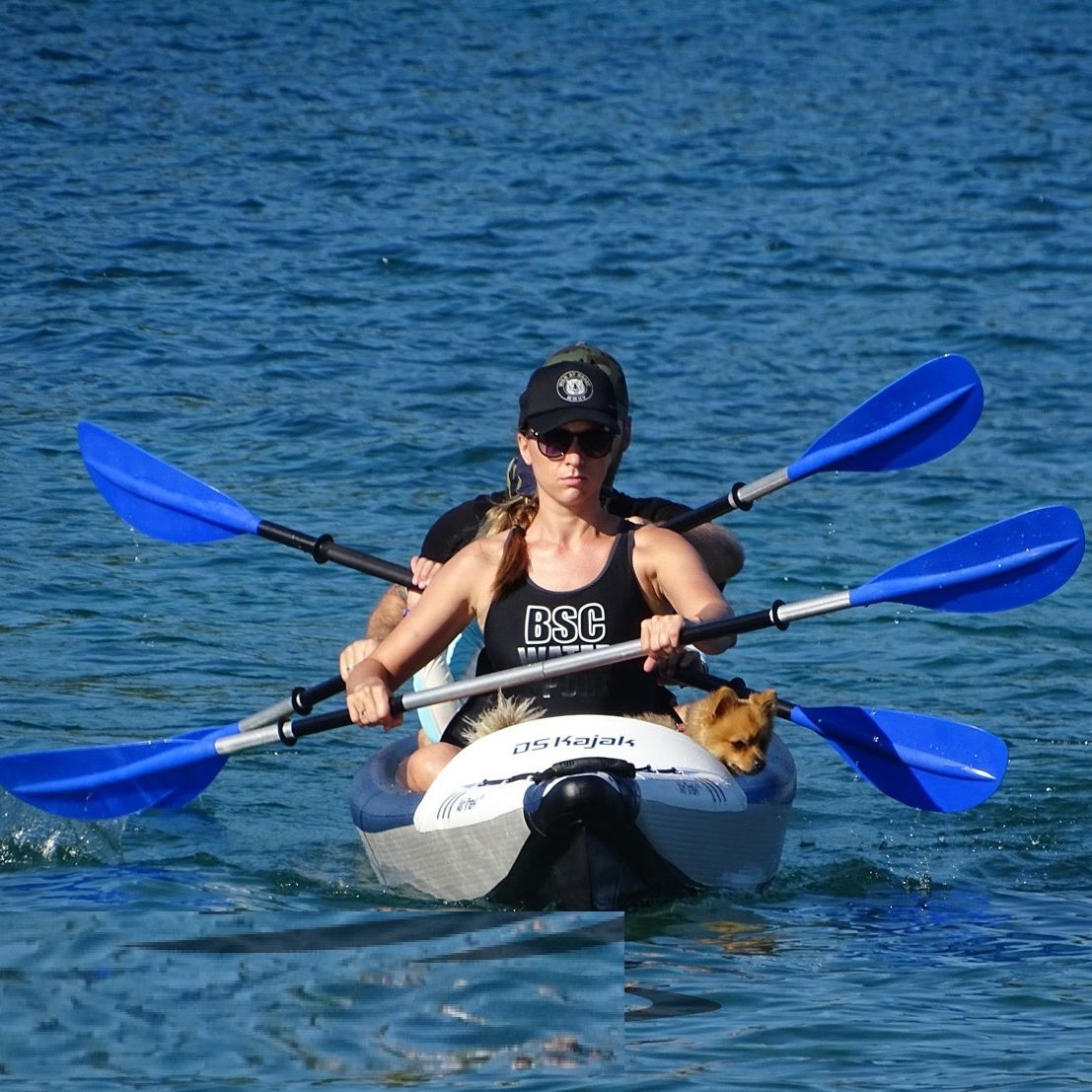 Sitontop kayak AirTrek FLex 515 DS Kayak inflatable / sea / adult