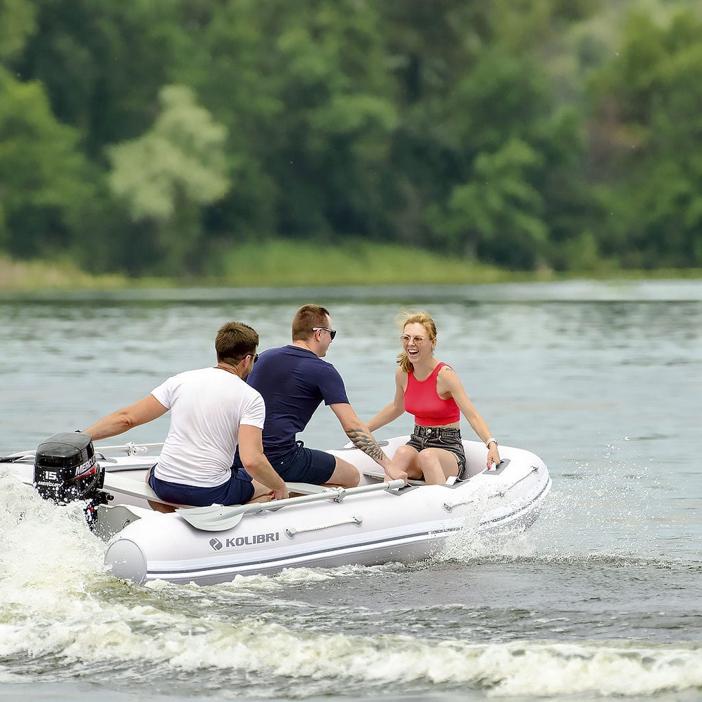 Outboard inflatable boat KM330DXL KOLIBRI sterndrive / gasoline