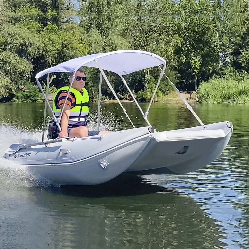 Inflatable catamaran KM300CM KOLIBRI outboard / gasoline / open